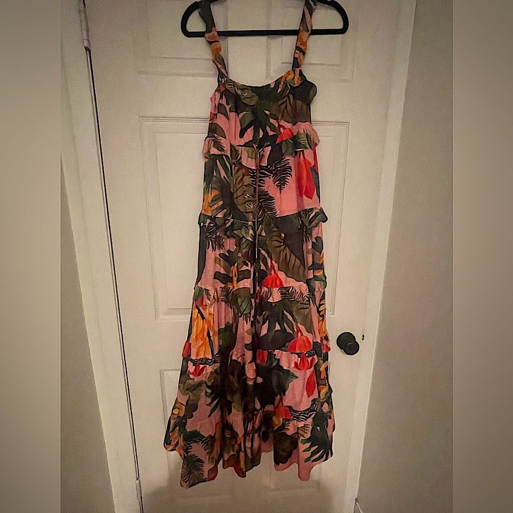 Farm Rio, XS, tiered maxi